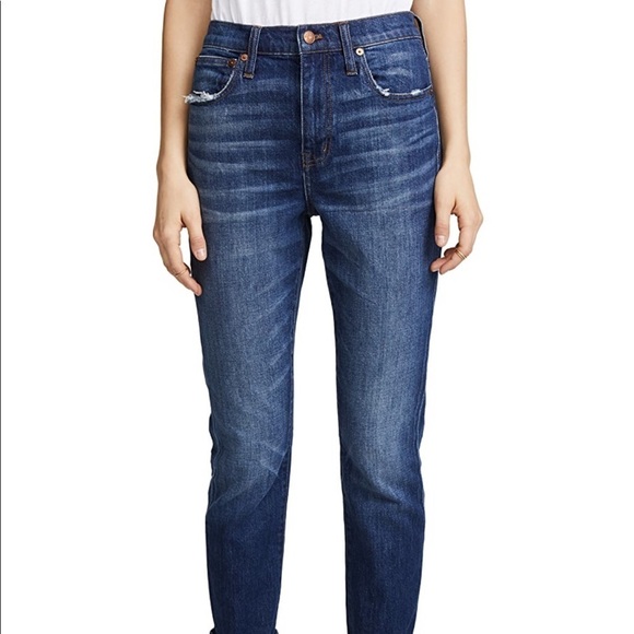 MADEWELL The high rise slim boy Jeans - Picture 9 of 14